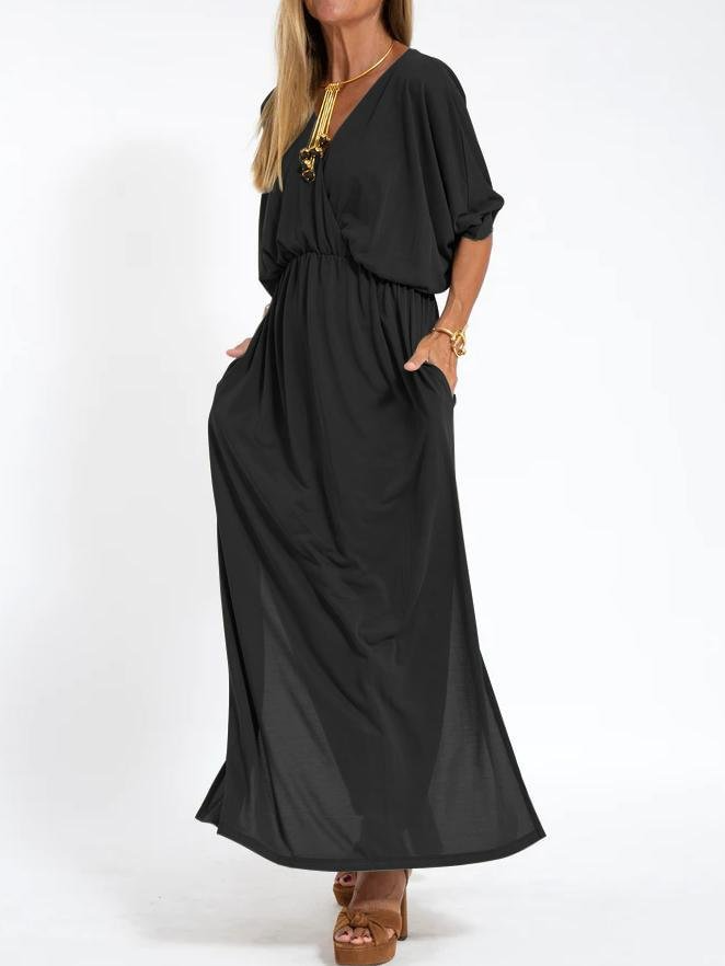 Sandrine | Women’s Lightweight Flowing Summer Dress with Comfort