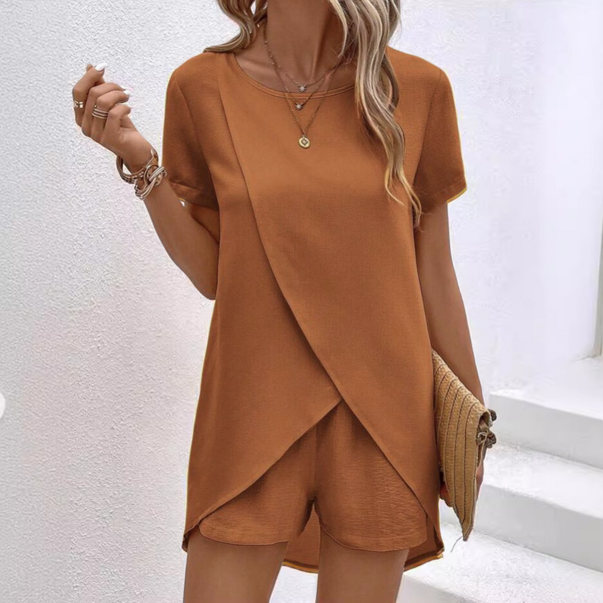 Ariella | Women’s Co-ord Set with Wrap Design