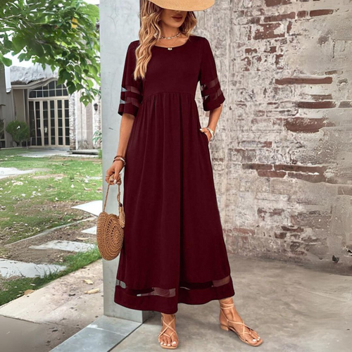 Amandine | Women’s Flattering Elegance Dress with Tummy Coverage