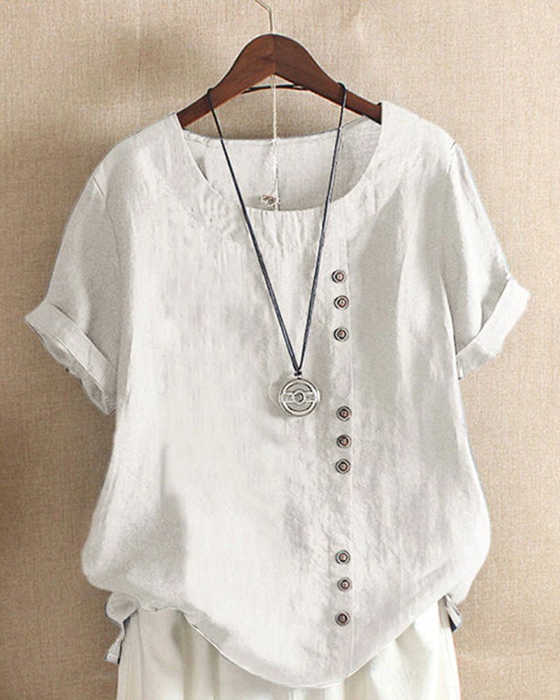 Hana | Women’s Top with Button Front