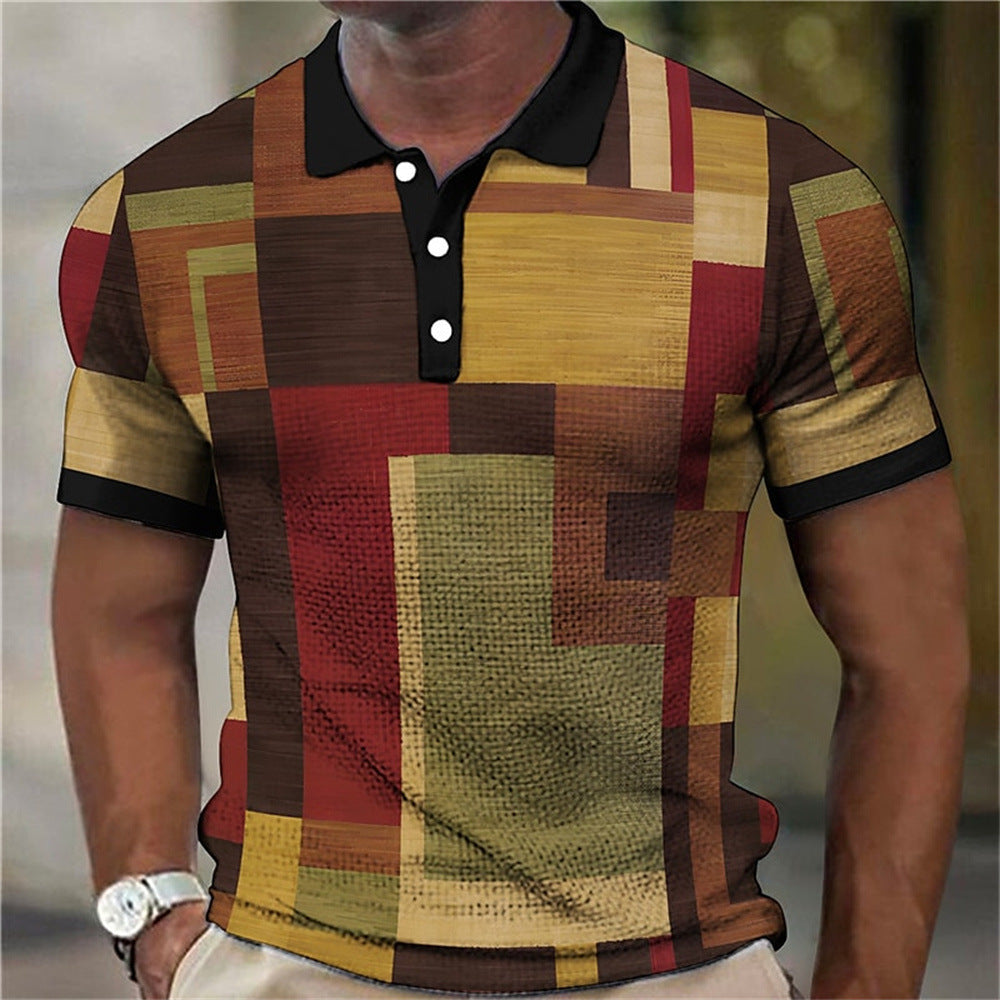 Mason Ward | Colour Block Polo Shirt For Men