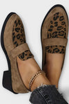 Leopard | Women’s Leopard Print Loafers with Cushioned Insole