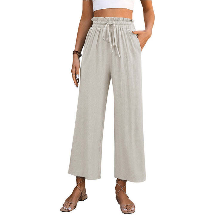 Bridget Wallace | Wide Leg High Waist Trousers For Women