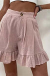 Donna™ | Breezy Ruffle Hem Shorts