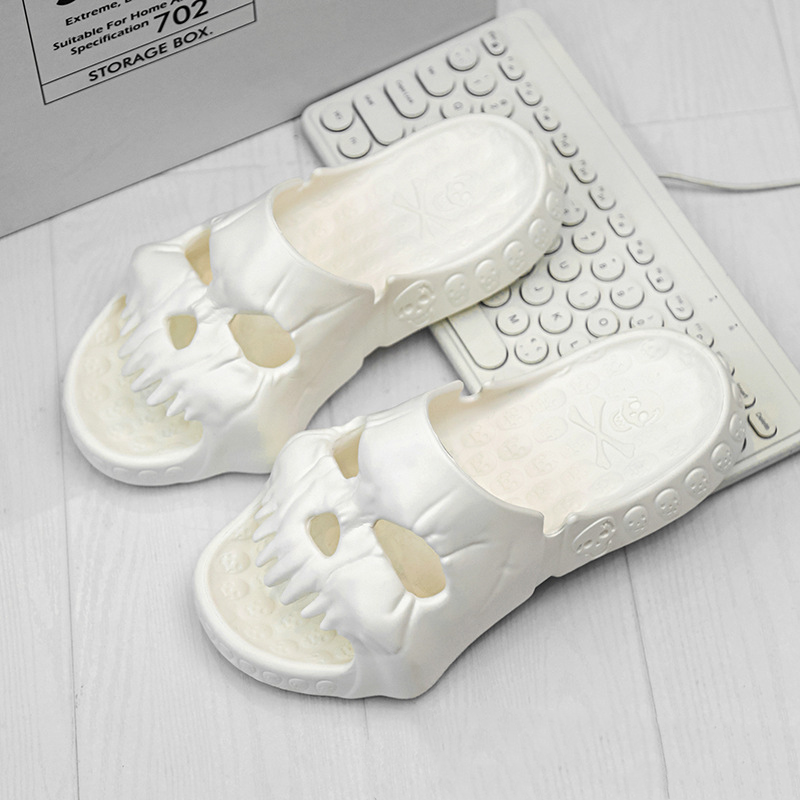 Bone Daddy | Skull Halloween Slippers For Men