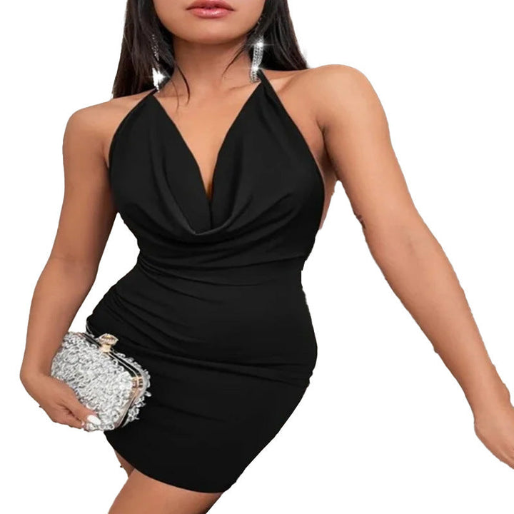 Ivy Sullivan | Backless Halter Cocktail Dress For Women