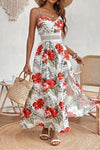Ingrid | Women’s Floral Midi Dress with Lightweight Comfort