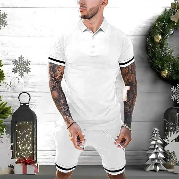 Wesley Chandler | Polo Shirt And Shorts Set For Men