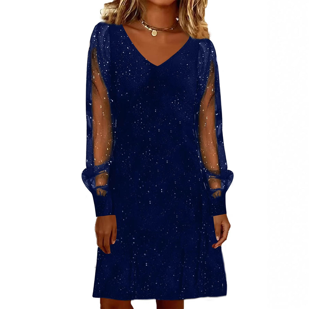 Tara Middleton | Cocktail Dress With Sheer Sleeves For Women