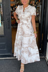 Camille™ | Classic Toile Maxi Dress