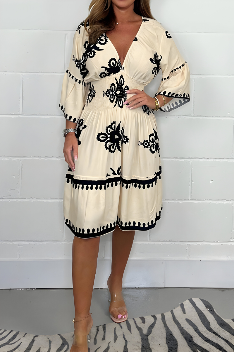 Lisa | Women’s Flattering Knee-Length Dress with All-Day Comfort