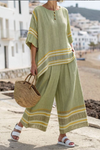 Abbey™ | Striped Two-Piece Set