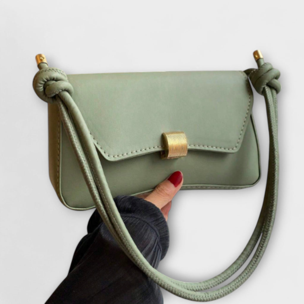 Elida | Women’s Shoulder Bag with Gold Hardware