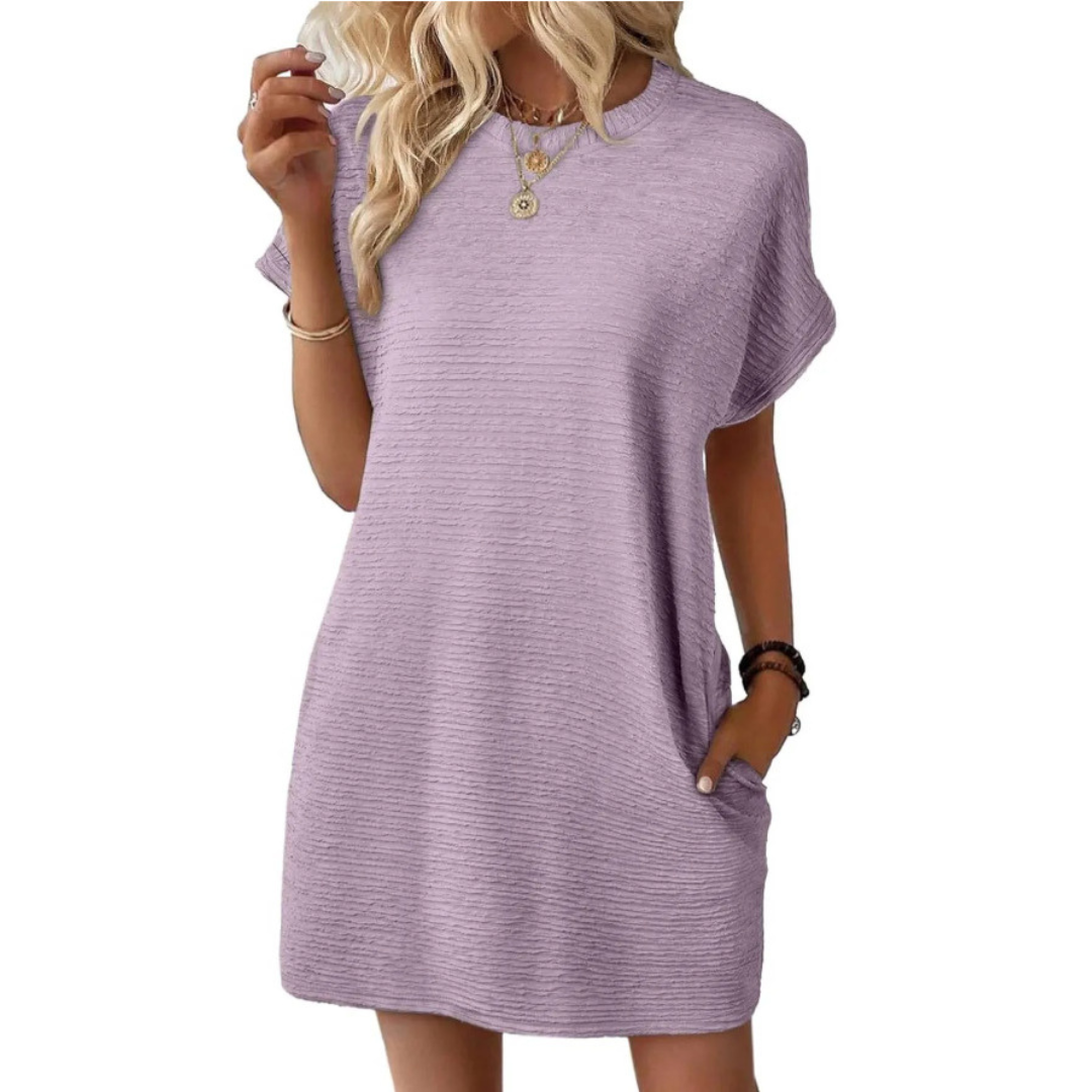 Pippa | Women’s T-Shirt Dress with Side Pockets