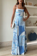 CASSANDRA | Women’s Bow-Back Maxi Dress with Open Back