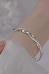 Braided Silver Bracelet