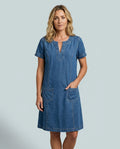 Hannah Fielding | Relaxed Denim Midi Dress For Women
