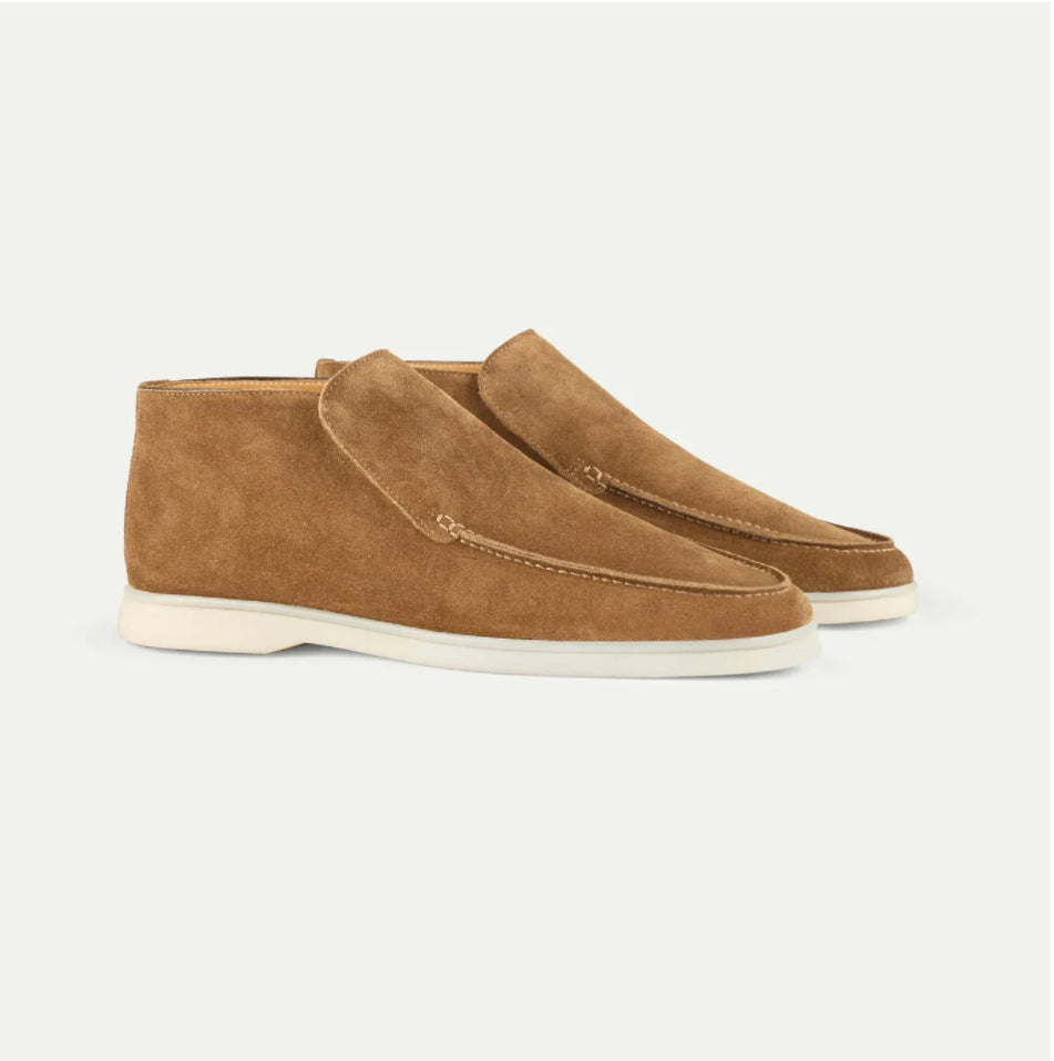 Kieran Sheffield | Suede Slip-On Loafer Boots For Men