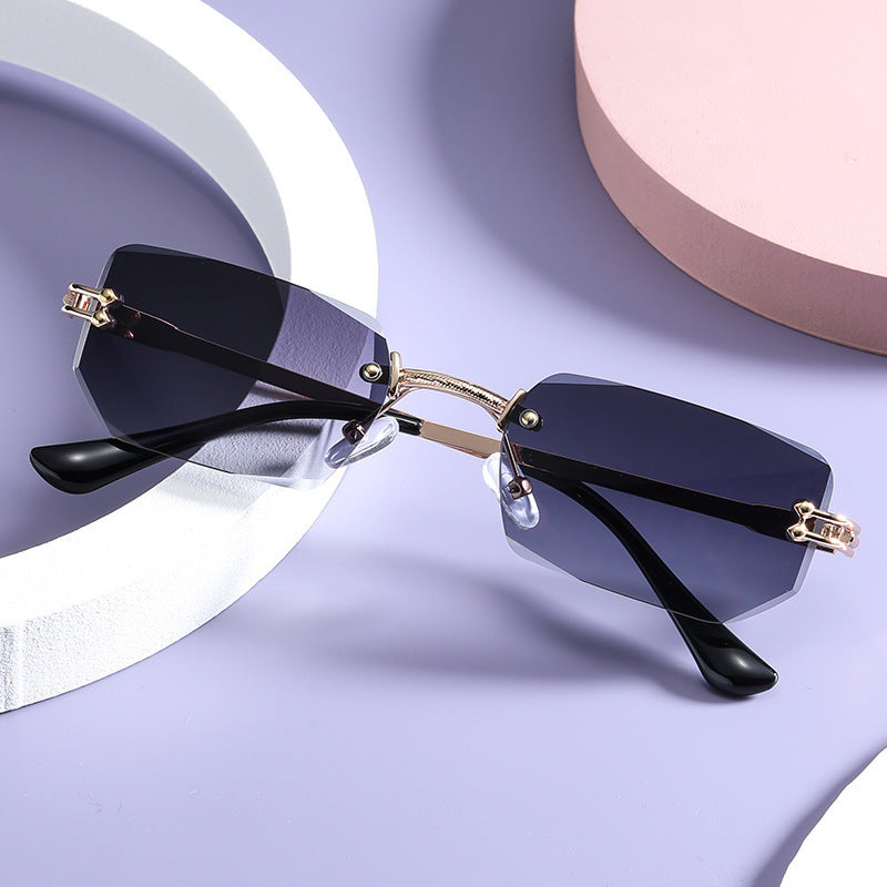 Skye | Women’s Rimless Sunglasses with Gradient Lenses