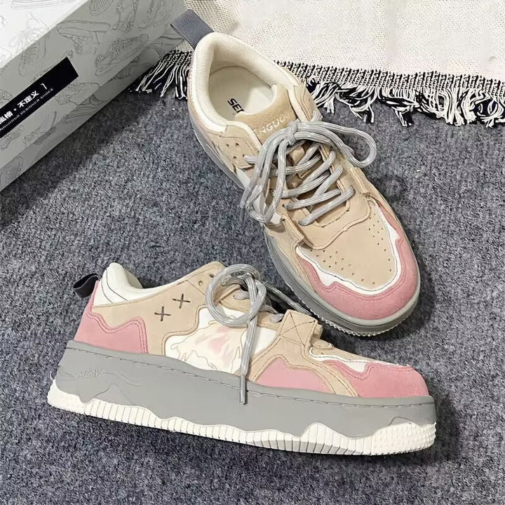 Maeve Prentice | Retro Chunky Platform Sneakers For Women