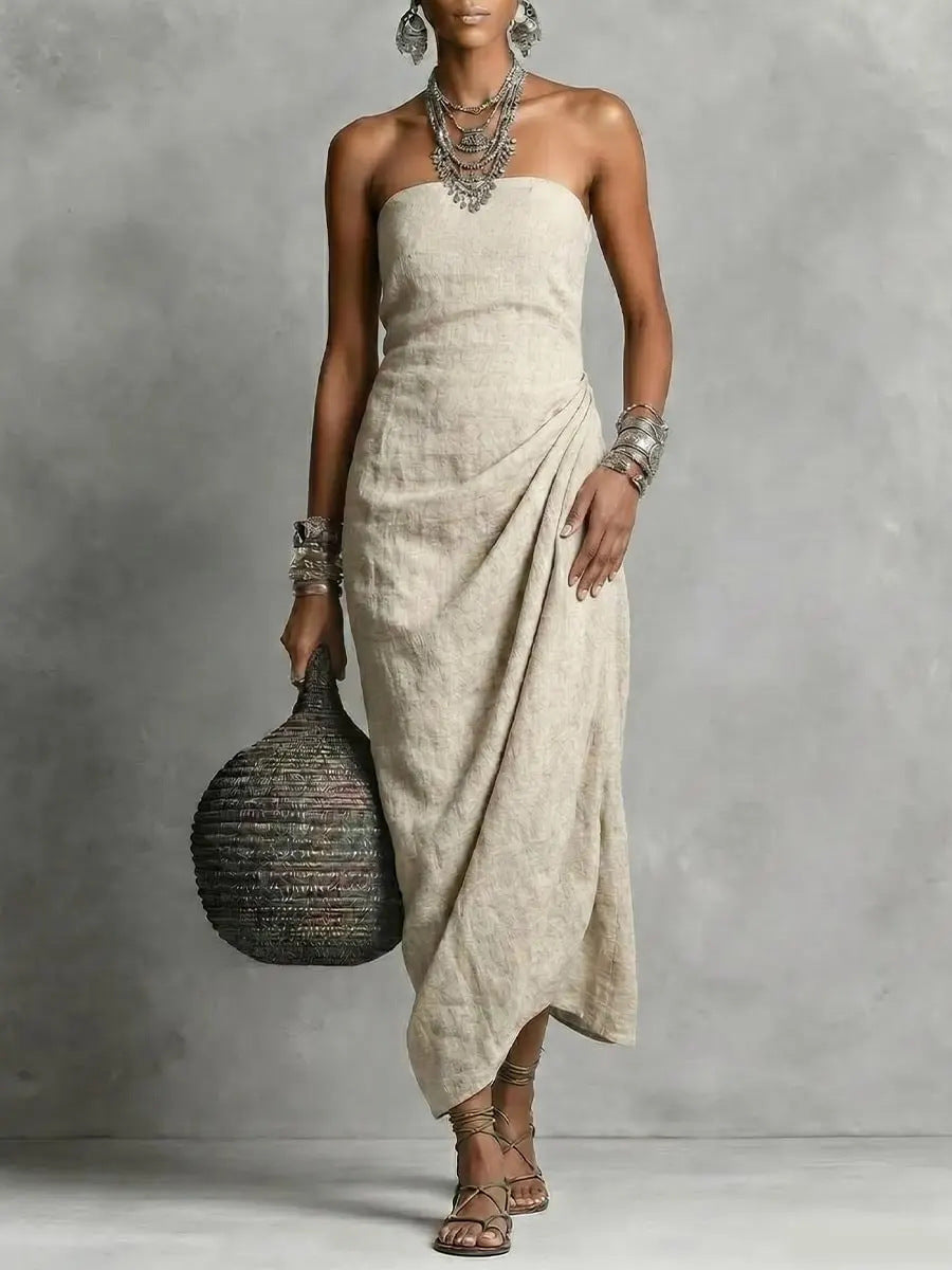 Matilda Robertson | Strapless Summer Dress For Women