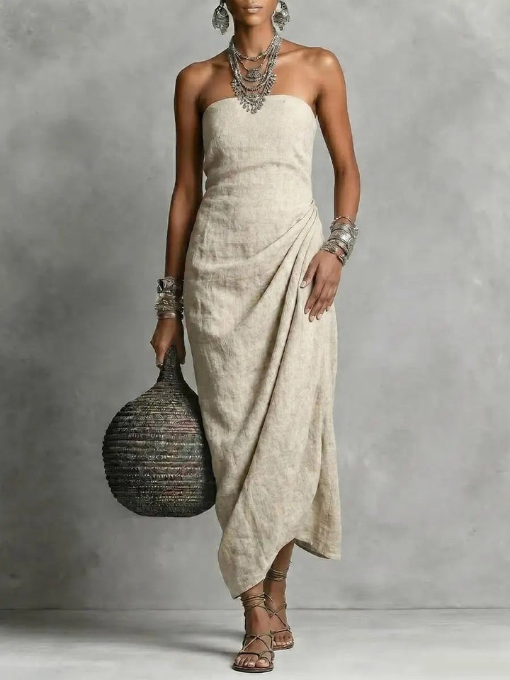 Matilda Robertson | Strapless Summer Dress For Women