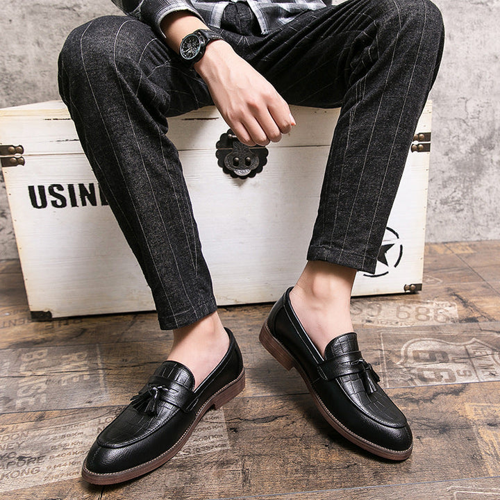 Ryan Mitchell | Tassel Loafer Leather Shoes For Men
