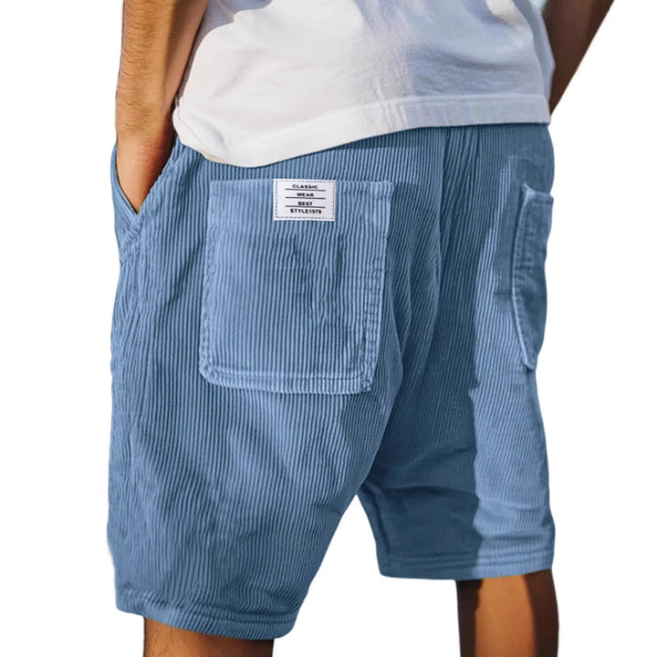 Callan Ridgeway | Corduroy Multi-Pocket Shorts For Men