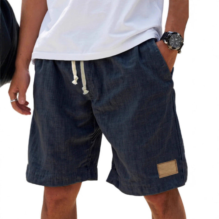 Noah Kirkland | Linen Blend Relaxed Shorts For Men