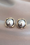 Stylish Black Pearl Earrings