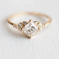 Amayah | Women’s Crown Ring with Crystal Setting