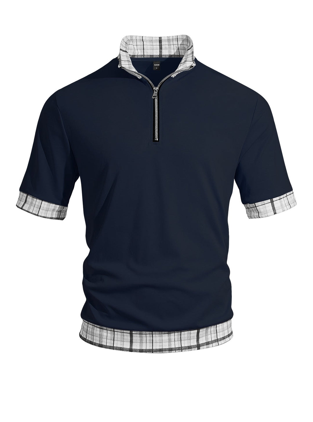 Benjamin Foster | Half-Zip Polo Shirt For Men