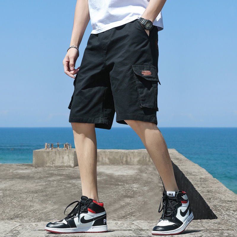Grayson Pemberton | Cotton Cargo Workwear Shorts For Men