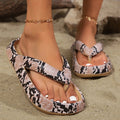 Marsa | Women’s Snakeskin Sandals with Cloud Foam Cushioning