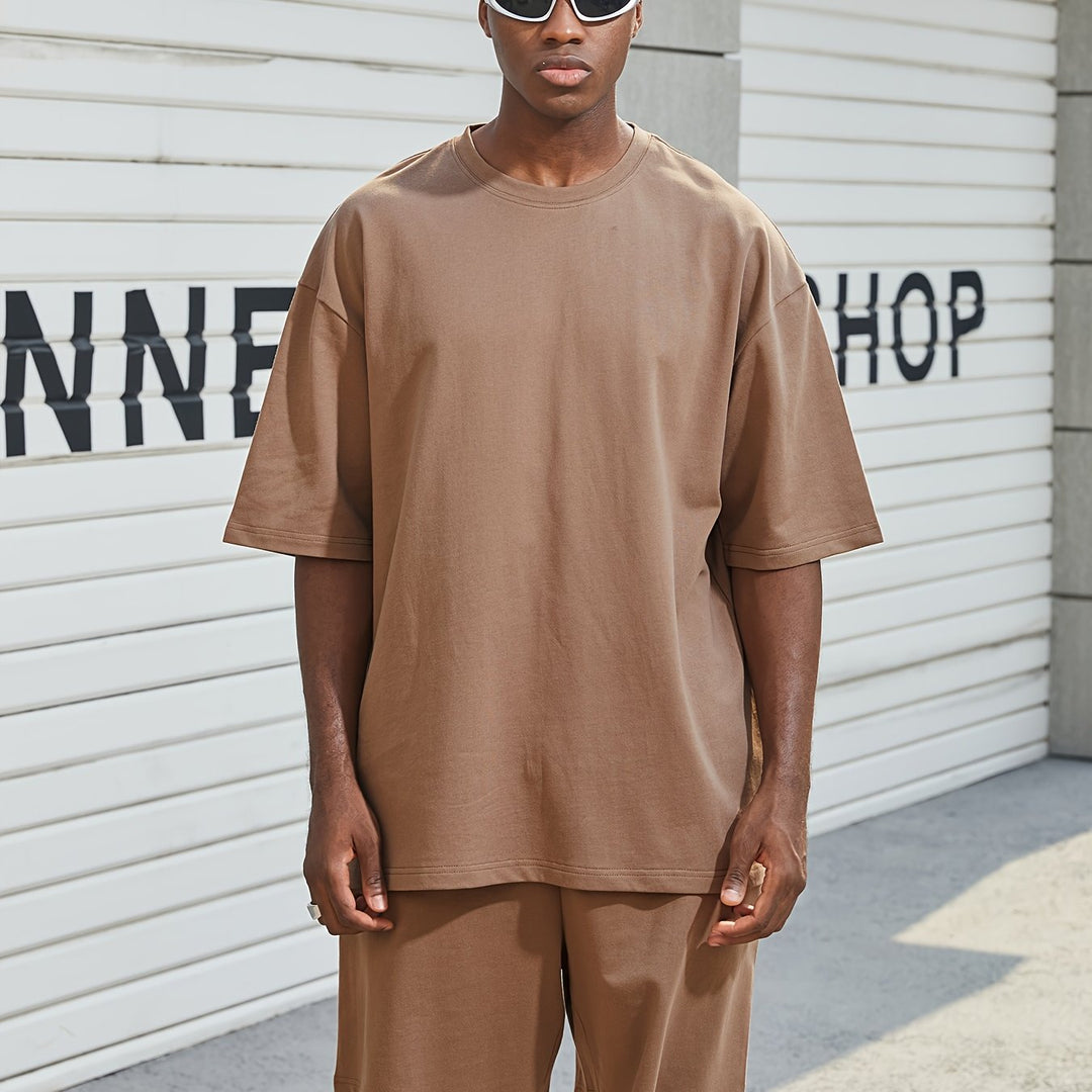 Lachlan Murray | Oversized Cotton Two-Piece Set For Men