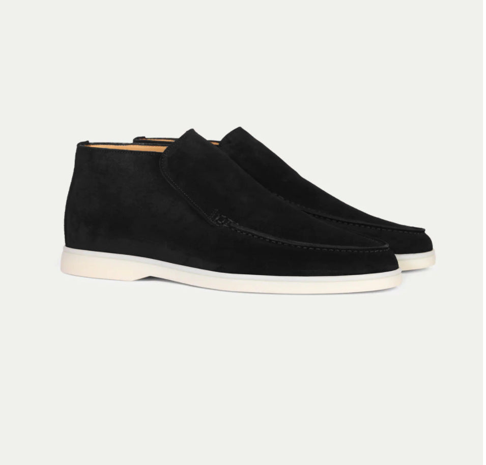 Kieran Sheffield | Suede Slip-On Loafer Boots For Men