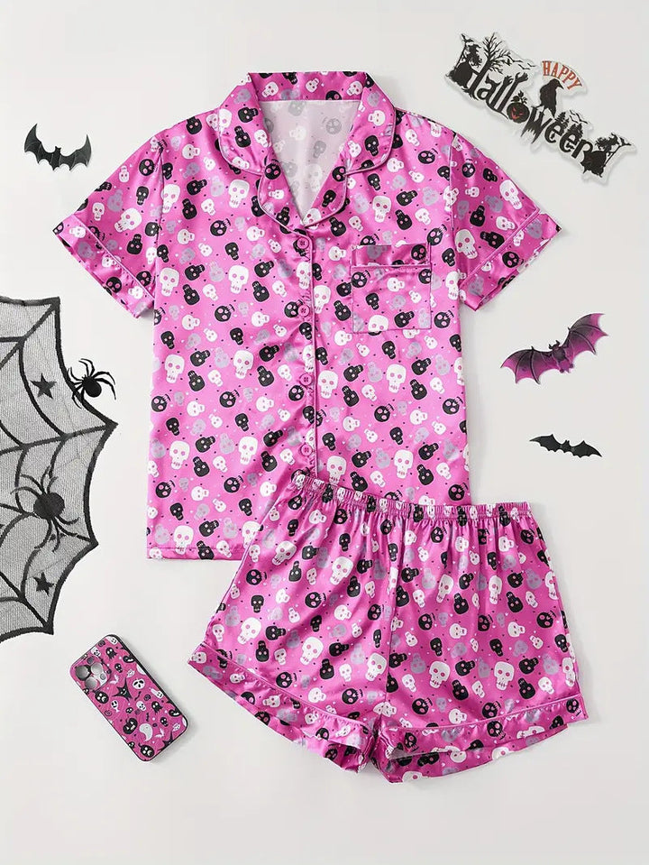 Spooky Pumpkin | Halloween Pyjama Set For Women