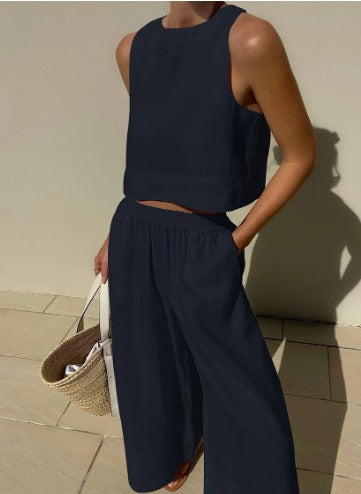 Fayenne | Women’s Two-Piece Set with Sleeveless Tank