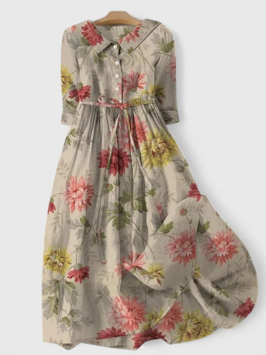 Hyvannah | Women’s Floral Maxi Dress with Print