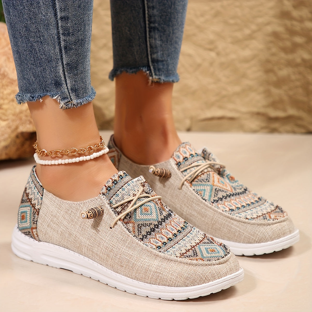 Sonora | Women’s Tribal Sneakers with Cushioned Insole
