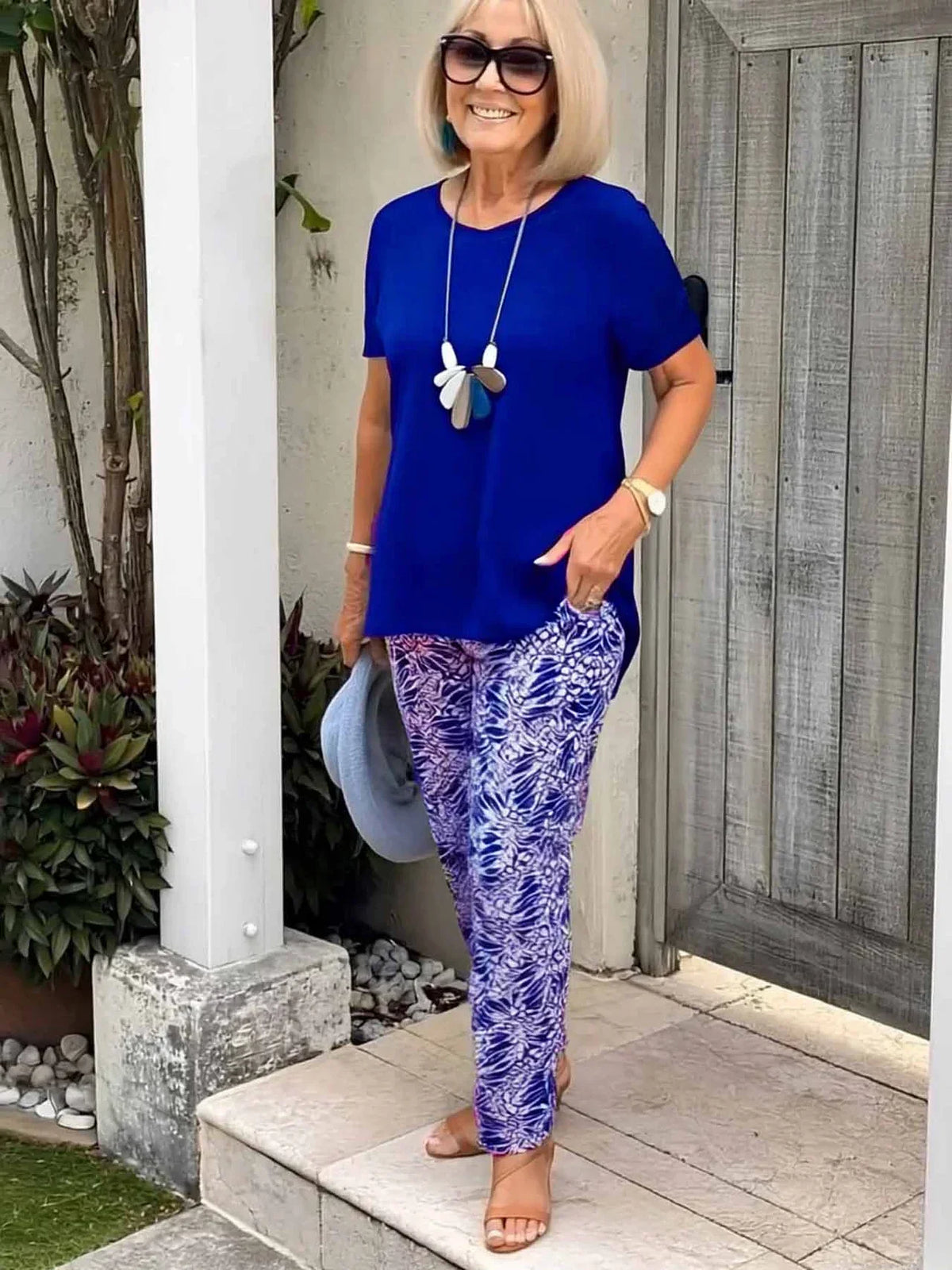 Helen | Women’s Coastal Set Two-Piece with Flowing Comfort