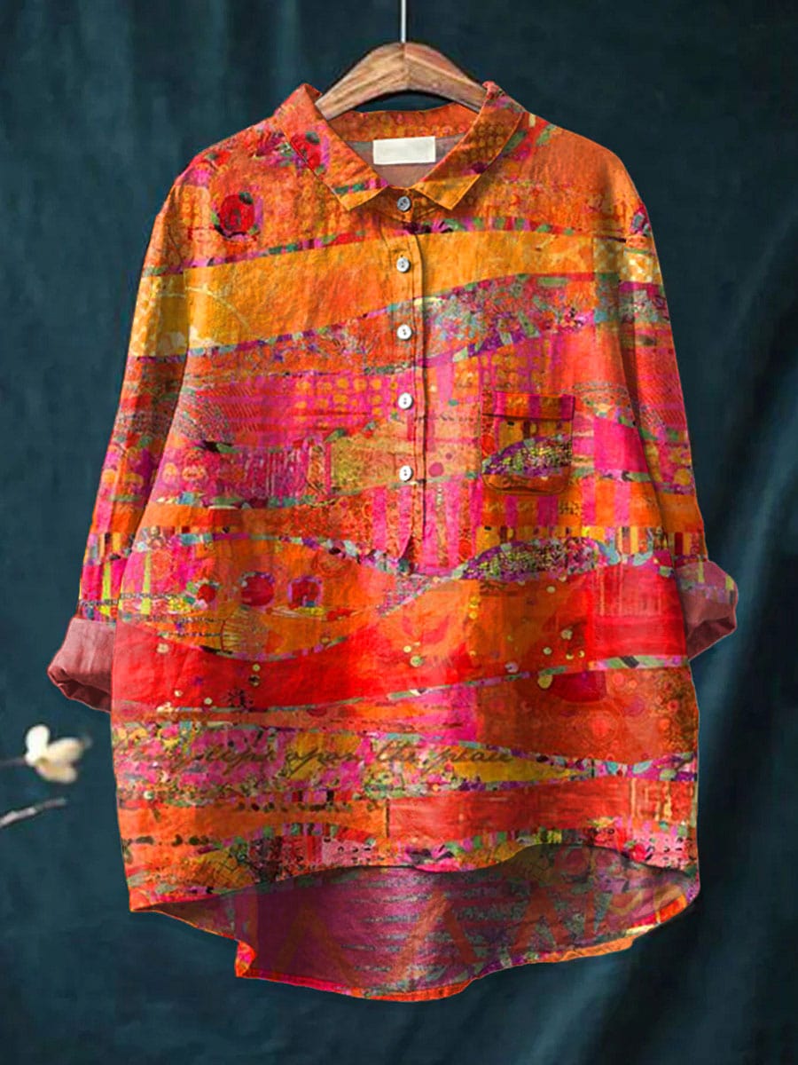 Olivia | Women’s Ruffled Blouse with Collar