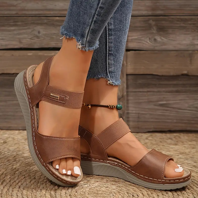 Malakai | Women’s Two-Strap Sandals with Cushioned Sole