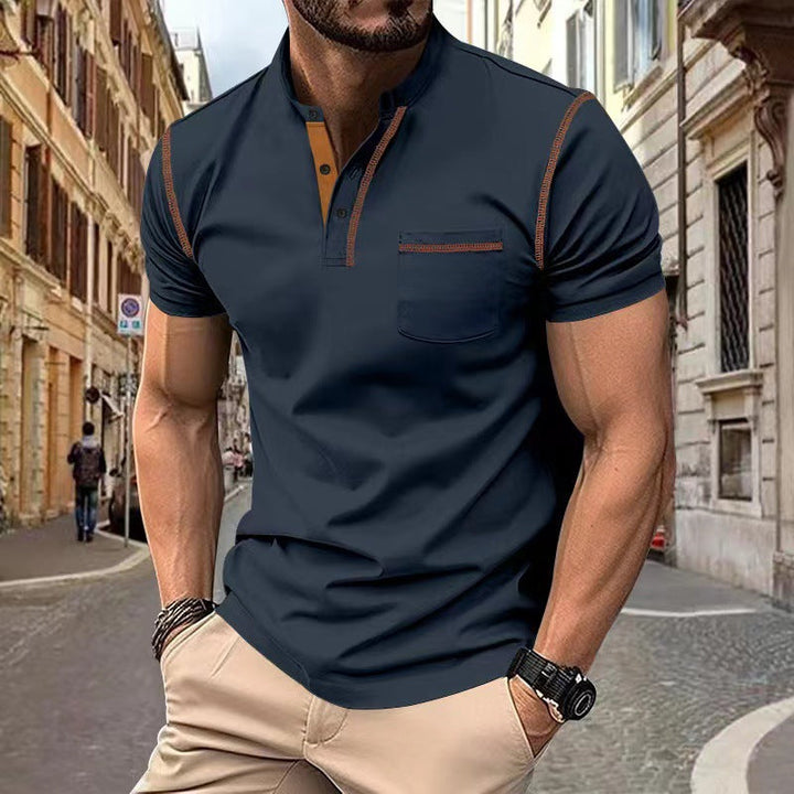 Owen Fitzgerald | Classic Cotton Polo Shirt For Men