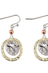 Antique Round Earrings
