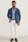 Theo Laurent | Smart Casual Knit Blazer For Men