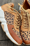 Ava Martin | Leopard Print Fashion Sneakers For Women