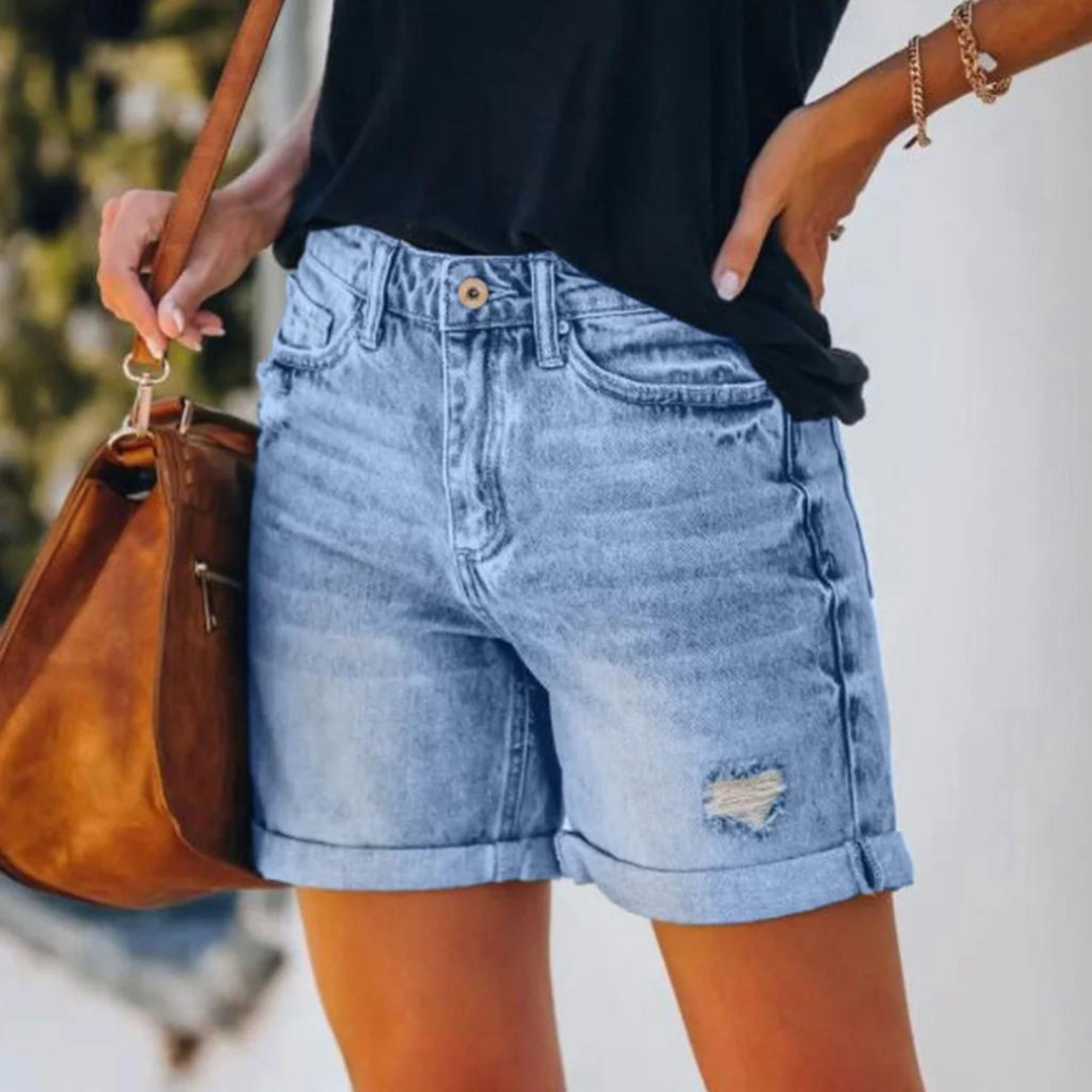 Adele™ | Ladies Shorts - High Waist
