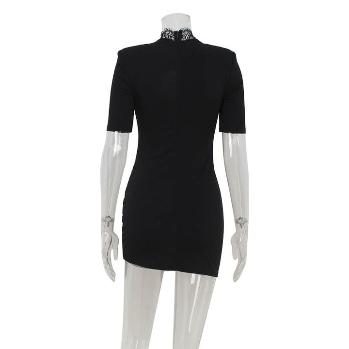 Phoebe Walker | Lace Cut-Out Mini Dress For Women