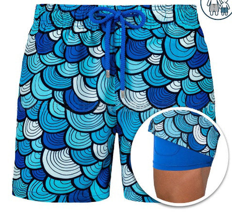 Cole Ferguson | Sports Print Swim Shorts For Men